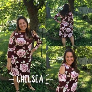 Piphany Cold shoulder dress